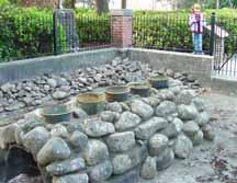 Katelyn at the Salt Works of Lewis and Clark